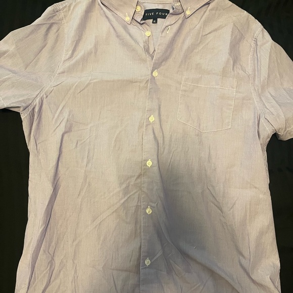 Five Four Purple Stripe Shirt - Picture 3 of 3